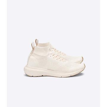 Veja V-KNIT RICK OWENS MID Men's Shoes White | NZ 286DFM